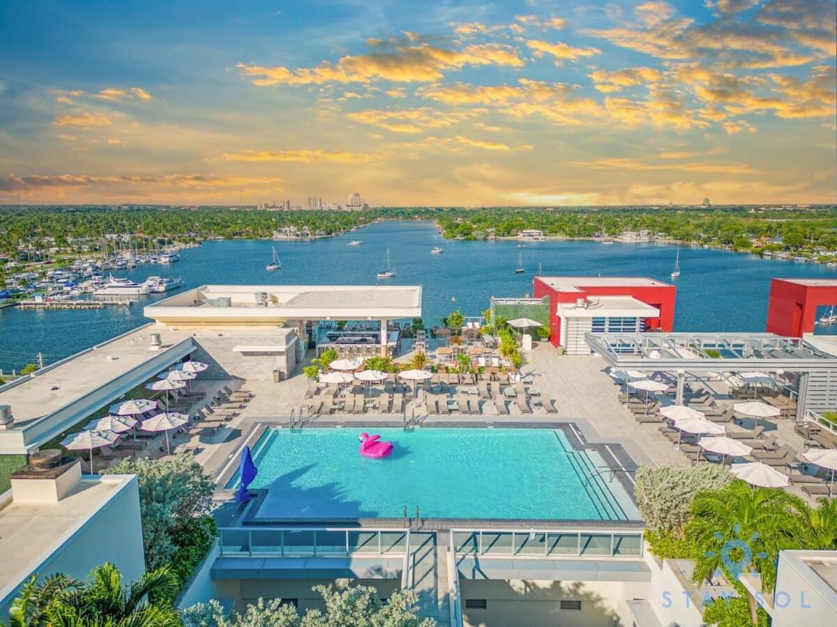 Best Stay - Rooftop Pool - Hollywood Beach Board - Walk Εξωτερικό φωτογραφία