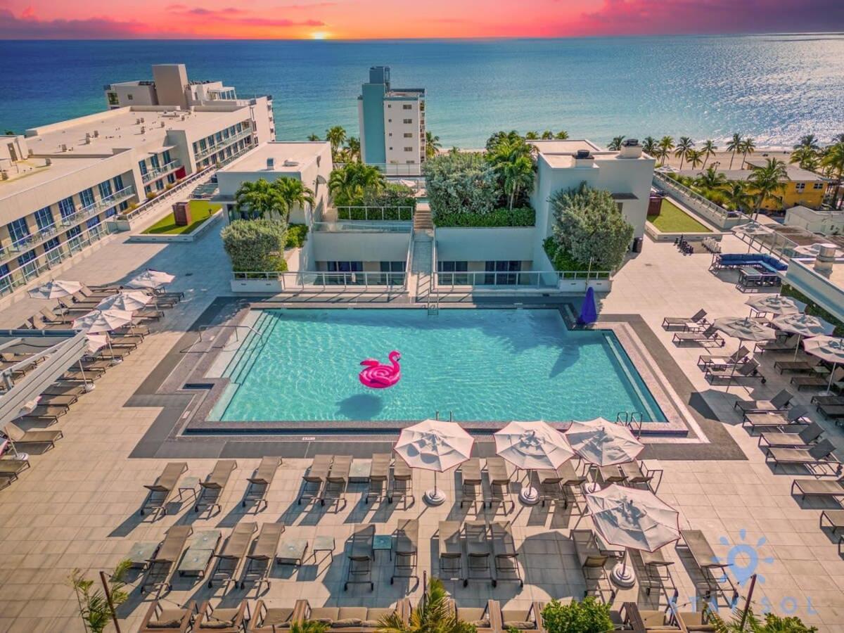 Best Stay - Rooftop Pool - Hollywood Beach Board - Walk Εξωτερικό φωτογραφία