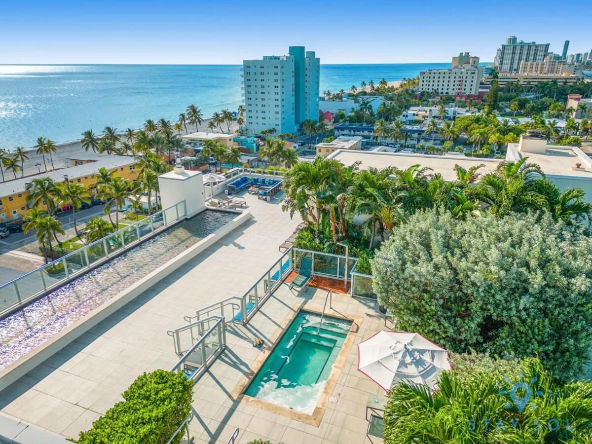 Best Stay - Rooftop Pool - Hollywood Beach Board - Walk Εξωτερικό φωτογραφία