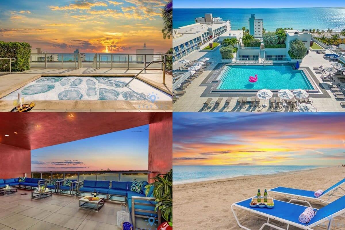 Best Stay - Rooftop Pool - Hollywood Beach Board - Walk Εξωτερικό φωτογραφία